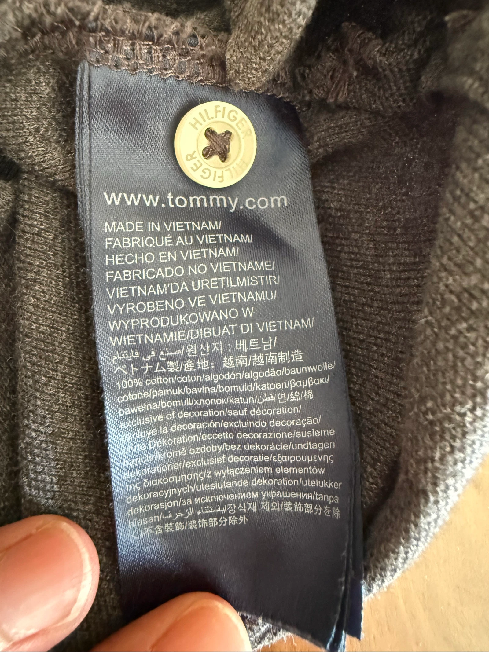 Polo hombre Tommy Hilfiger gris – Chic Despojado - Talla XL – Ajuste Regular – Muy buen estado – photo 8